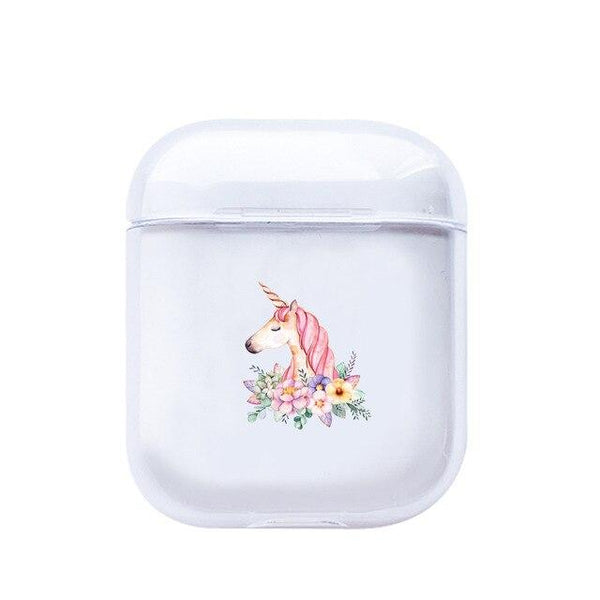 Floral Unicorn Airpods Case